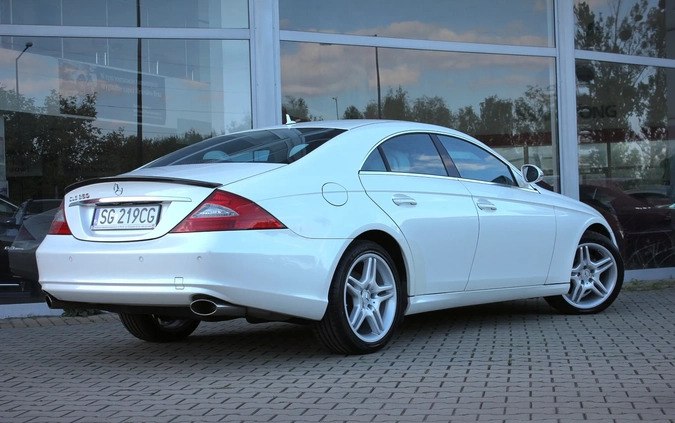 Mercedes-Benz CLS cena 87900 przebieg: 43000, rok produkcji 2007 z Dąbrowa Tarnowska małe 277